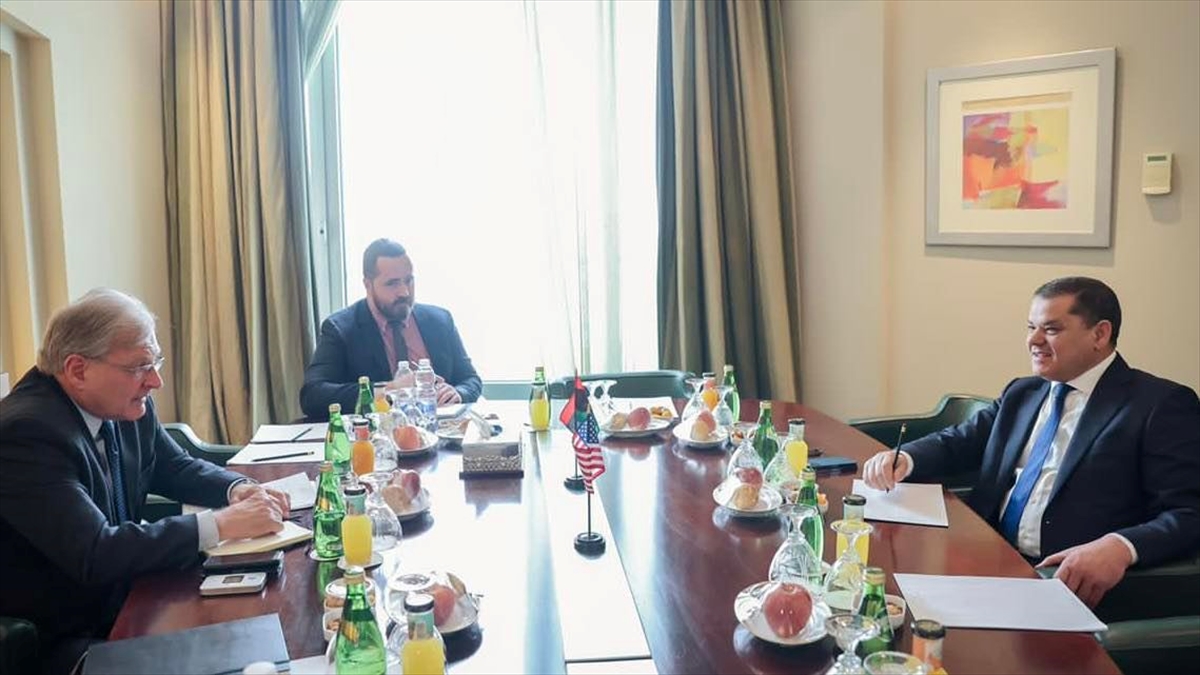 ABD'li Büyükelçi, Libya Başbakanı Dibeybe ile ülkedeki siyasi durumu görüştü
