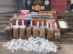 ADANA (AA) – Adana'da düzenlenen kaçakçılık operasyonunda 457 bin 660