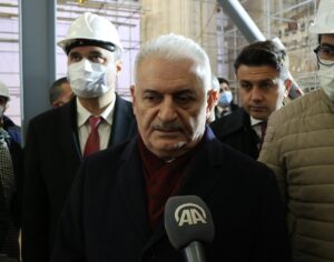 EDİRNE (AA) – AK Parti Genel Başkanvekili Binali Yıldırım, restorasyona