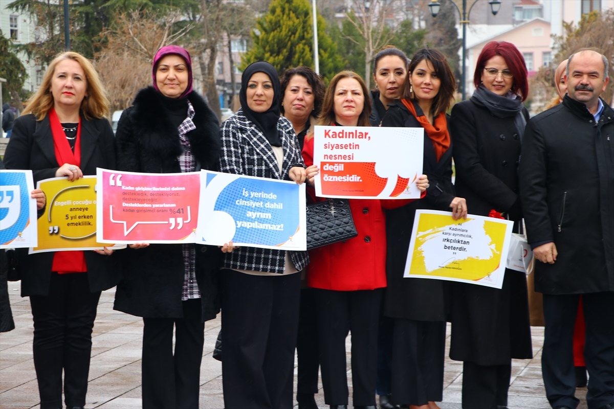AK Parti Kadın Kollarından Trakya'da 8 Mart Dünya Kadınlar Günü açıklaması