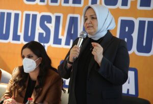 - "Kadın emeği ve gücü bizim için önemli. Biz eğer