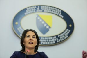 SARAYBOSNA (AA) – Bosna Hersek'i ziyaret eden Almanya Dışişleri Bakanı