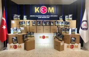 ANKARA (AA) – Başkentte kaçakçılıkla mücadele kapsamında düzenlenen operasyonda, 8