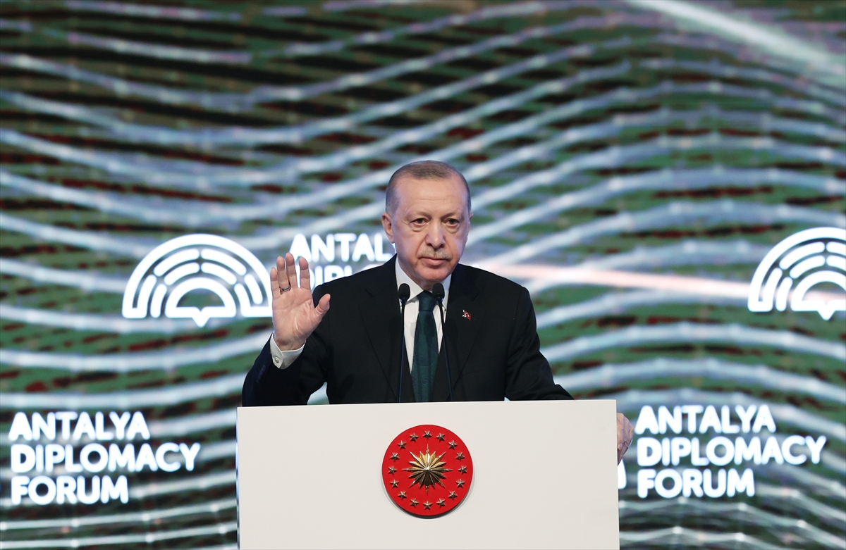 Cumhurbaşkanı Erdoğan, Antalya Diplomasi Forumu'nun açılışında konuştu: (2)