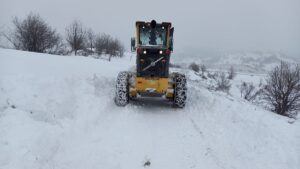 ARDAHAN (AA) – Ardahan'da yoğun kar ve tipi nedeniyle kapanan