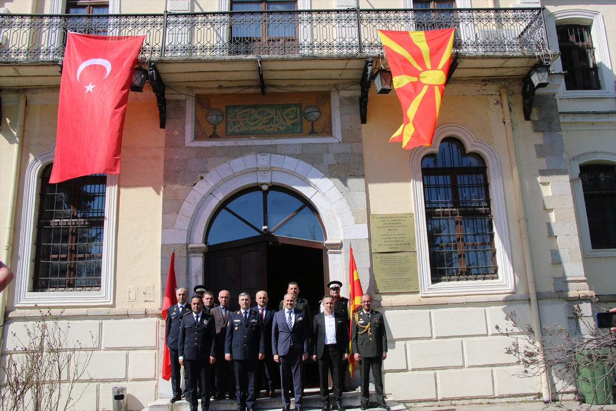 Atatürk, Manastır Askeri İdadisi'nde anıldı