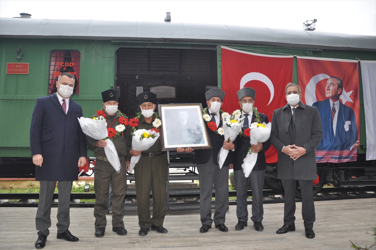 Atatürk'ün Mersin'e gelişinin 99. yıl dönümü törenle kutlandı