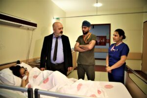 ŞANLIURFA (AA) – YASİN DİKME – Şanlıurfa'da katıldığı atletizm müsabakasında