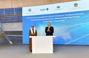 BAKÜ (AA) – Azerbaycan'da, Cumhurbaşkanı İlham Aliyev'in katılımıyla 230 megavat