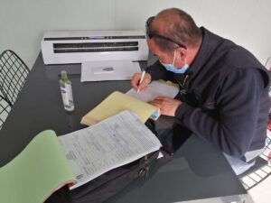 MUĞLA (AA) – Muğla'nın Bodrum ilçesinde denize kaçak hafriyat döktüğü