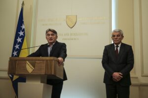 SARAYBOSNA (AA) – Bosna Hersek Devlet Başkanlığı Konseyinin bugünkü oturumunda,