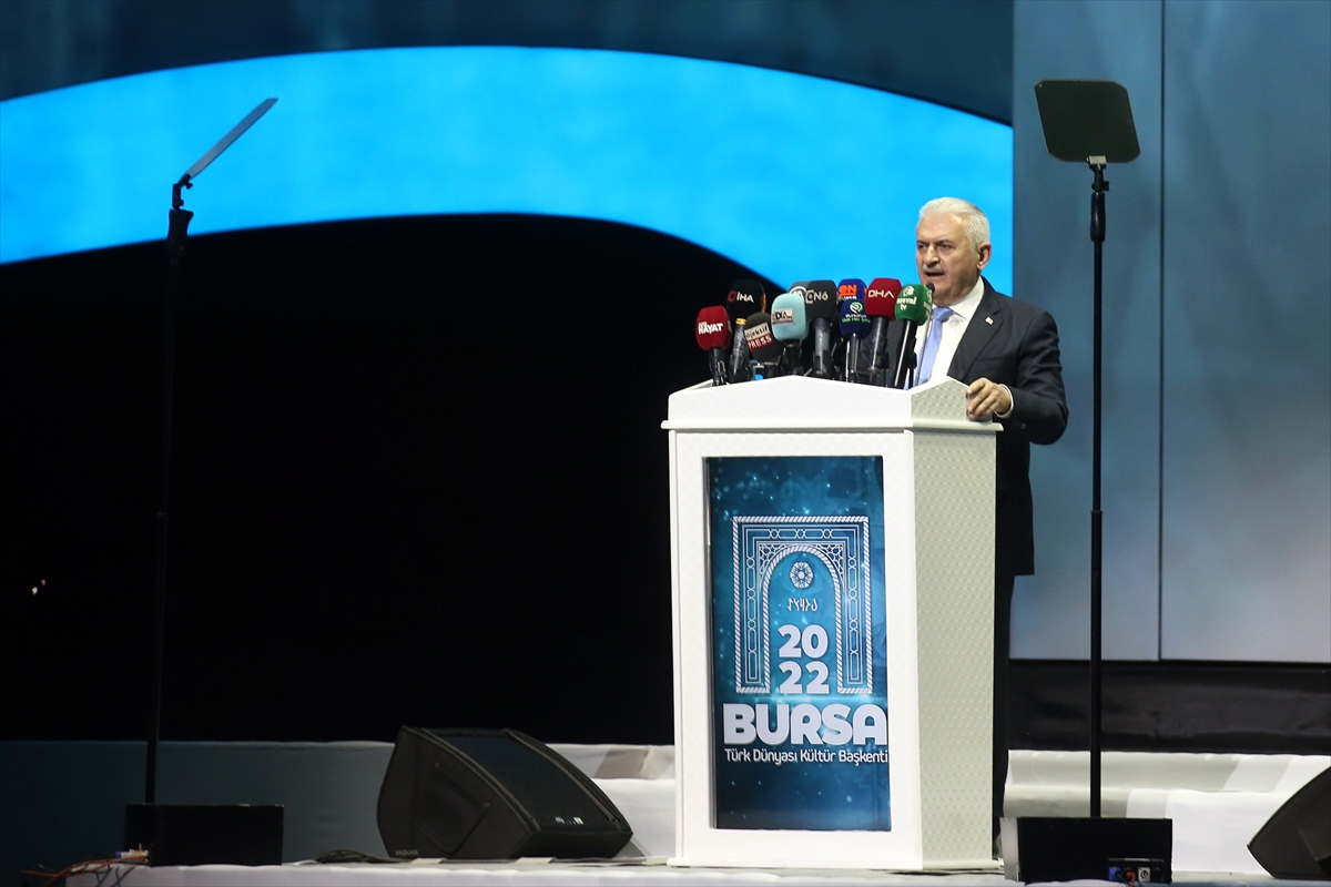Bursa'da “2022 Türk Dünyası Kültür Başkenti” resmi açılış programı düzenlendi