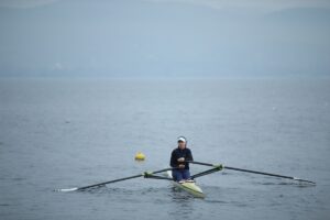 SAKARYA (AA) – Türkiye Kürek Federasyonu tarafından Sakarya'da düzenlenen Büyükler