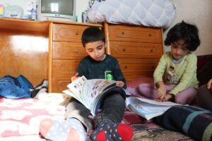 KARAMAN (AA) – MEHMET ÇETİN – Karaman'da 3 çocuğundan 2'si