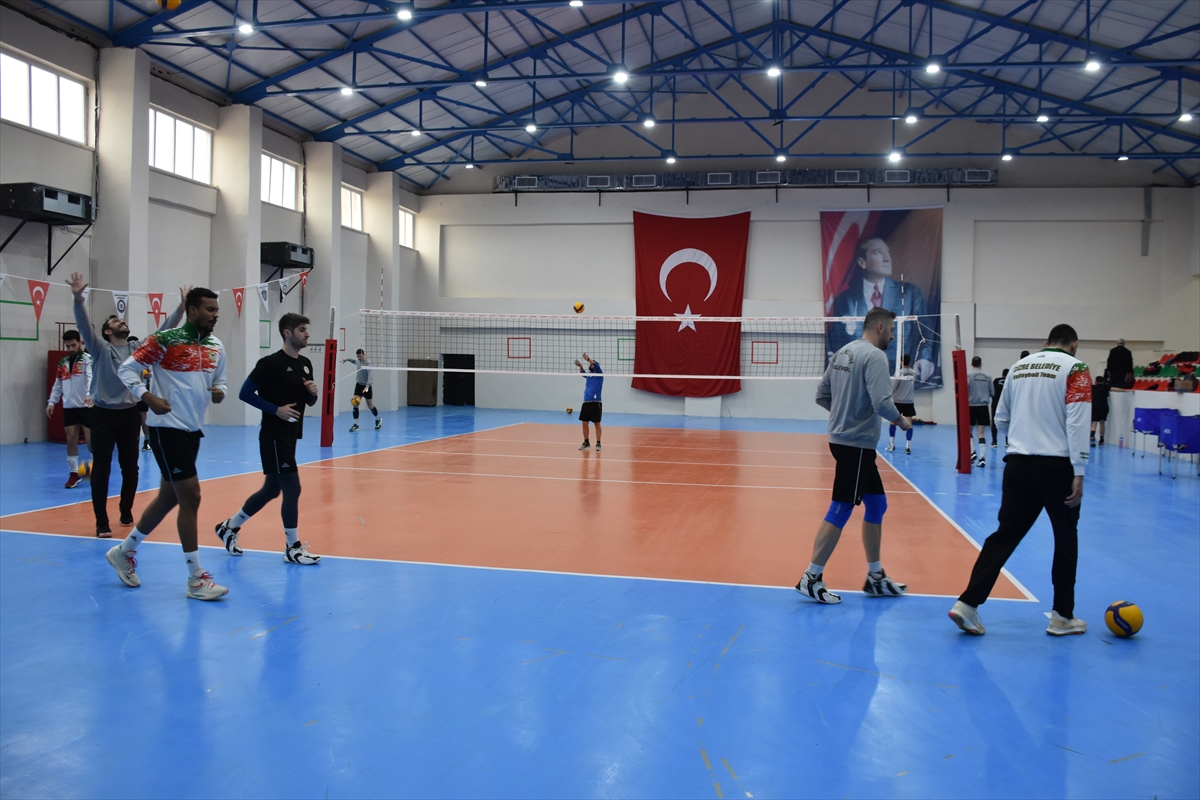 Cizre Belediyespor, Sorgun Belediyespor maçının hazırlıklarını sürdürdü