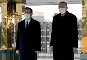 ANKARA (AA) – Cumhurbaşkanı Recep Tayyip Erdoğan, Türkiye'ye ziyarette bulunan