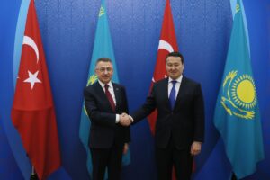 NUR SULTAN (AA) – Cumhurbaşkanı Yardımcısı Fuat Oktay, Kazakistan Başbakanı