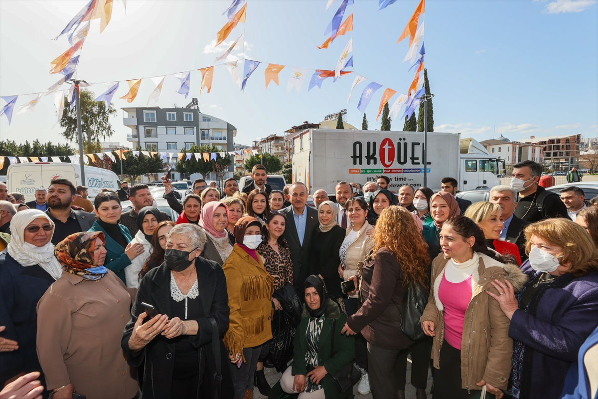 Dışişleri Bakanı Çavuşoğlu, AK Parti Antalya İl Danışma Meclis Toplantısı'nda konuştu: (1)