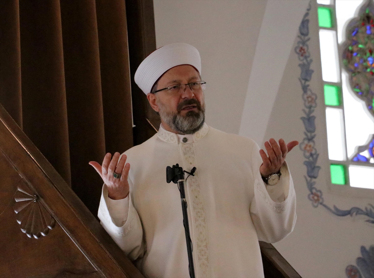 Diyanet İşleri Başkanı Ali Erbaş, Kastamonu'da hutbe irat etti: