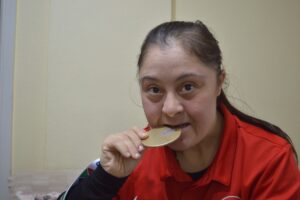 AFYONKARAHİSAR (AA) – Avrupa ve dünya şampiyonalarında dereceleri bulunan down