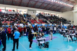 ESKİŞEHİR (AA) – Türkiye Vücut Geliştirme Fitness ve Bilek Güreşi