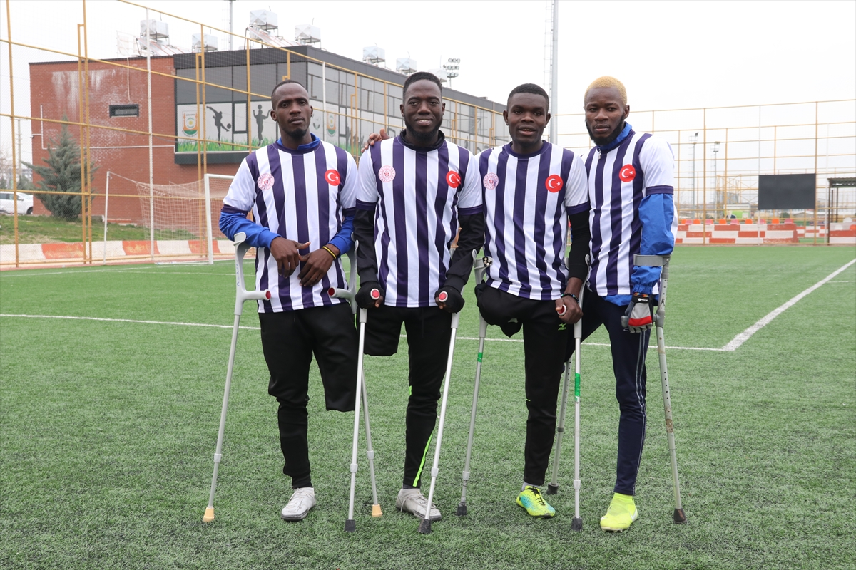 Eyyübiye Belediyespor Ampute Futbol Takımı, Afrikalı oyuncularıyla çıkışa geçmek istiyor