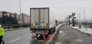 GİRESUN (AA) – Giresun'un Bulancak ilçesinde meydana gelen trafik kazasında