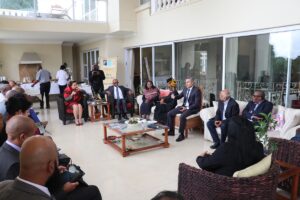 PRETORYA (AA) – Türkiye'nin Pretorya Büyükelçiliğinin İlerici İşadamları Forumuyla (PBF)