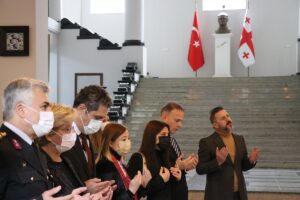 TİFLİS (AA) – Gürcistan'da Türkiye'nin Tiflis Büyükelçiliğince 18 Mart Şehitleri