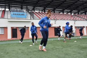 HAKKARİ (AA) – SAYİM HARMANCI – Turkcell Kadın Futbol Süper