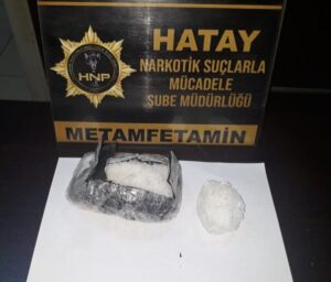 HATAY (AA) – Hatay'ın Kırıkhan ilçesinde sentetik uyuşturucu ele geçirilen