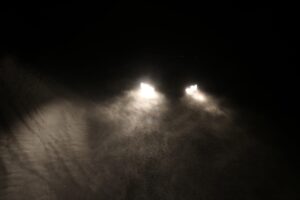 IĞDIR (AA) – Iğdır-Kars kara yolundaki yüksek kesimli noktalarda etkili