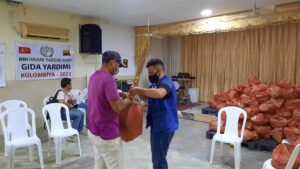 BOGOTA (AA) – İnsan Hak ve Hürriyetleri (İHH) İnsani Yardım