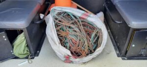 ISPARTA (AA) – Isparta'da bir kooperatifin bakır kablolarını çaldığı öne