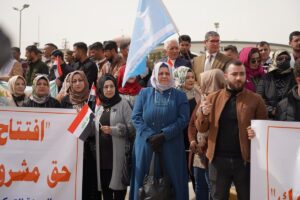 KERKÜK (AA) – Irak'ın Kerkük kentinde yüzlerce kişi 3,5 yıl