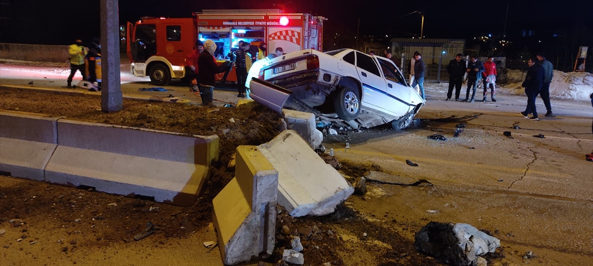 Kırıkkale'de trafik kazalarında 6 kişi yaralandı
