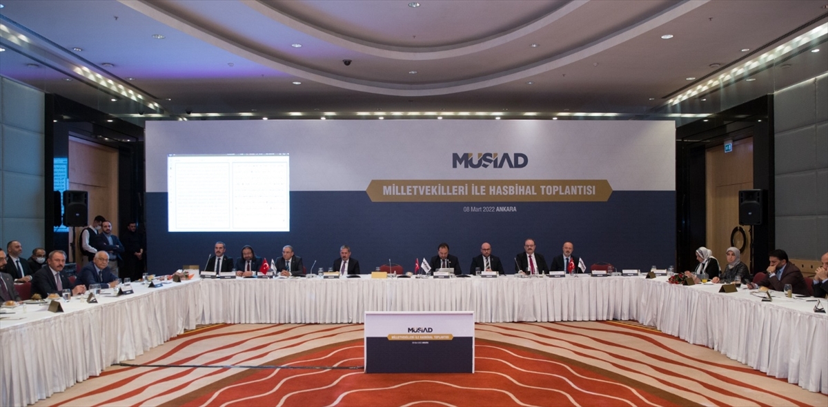 MÜSİAD Genel Başkanı Asmalı, milletvekilleri ile bir araya geldi: