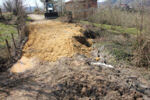 ORDU (AA) – Ordu'nun Ünye ilçesinde, heyelan sonucu fındık bahçeleri