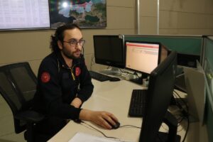 YALOVA (AA) – İstanbul'dan Yalova'ya otobüsle yolculuk yapan hamile kadın,