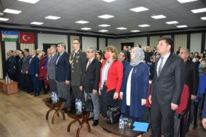 TAŞKENT (AA) – Özbekistan'ın başkenti Taşkent'te 12 Mart İstiklal Marşı'nın