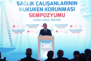 ANKARA (AA) – Sağlık Bakanı Fahrettin Koca, Adalet Bakanı Bekir