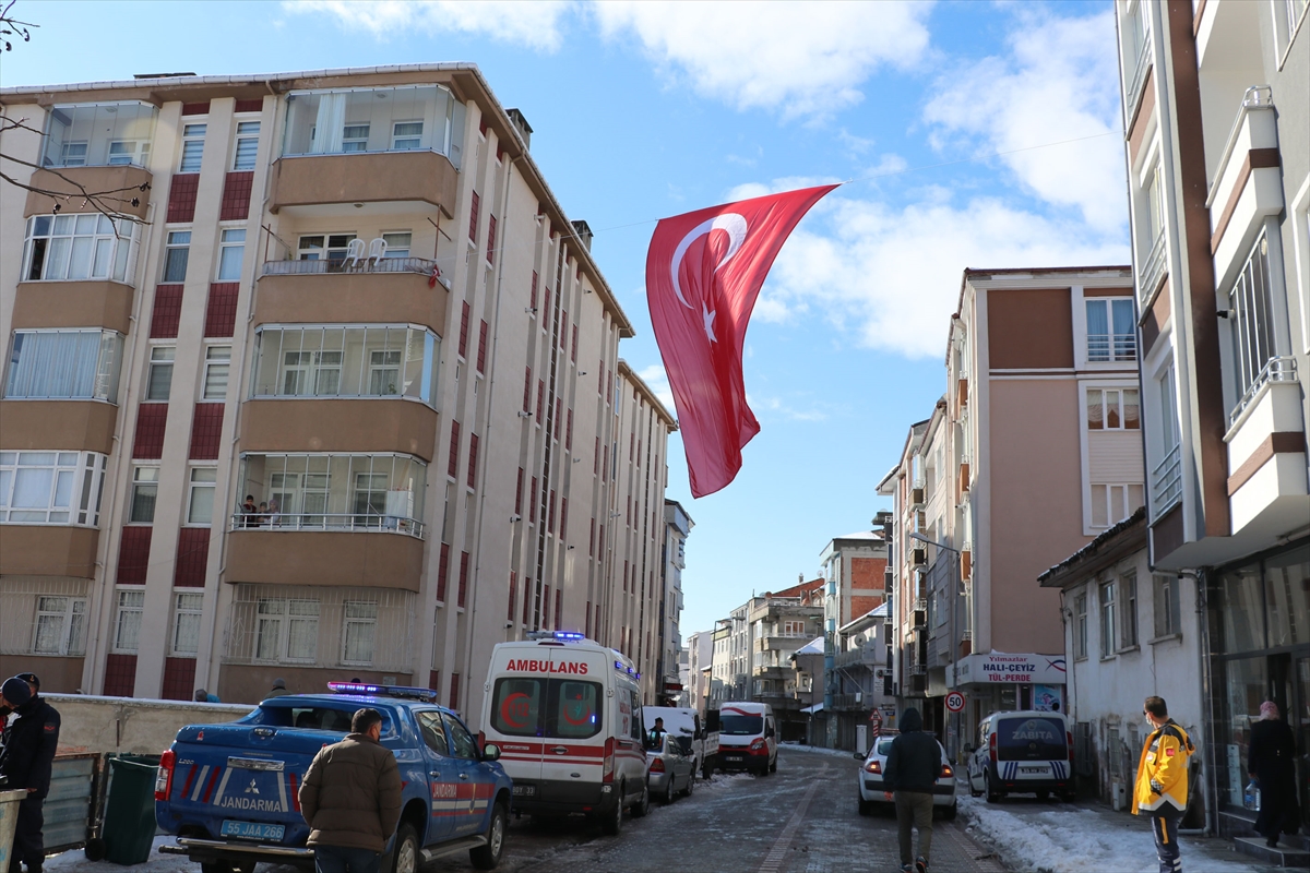 Şehit Uzman Çavuş Ergin'in Samsun'daki ailesine acı haber verildi