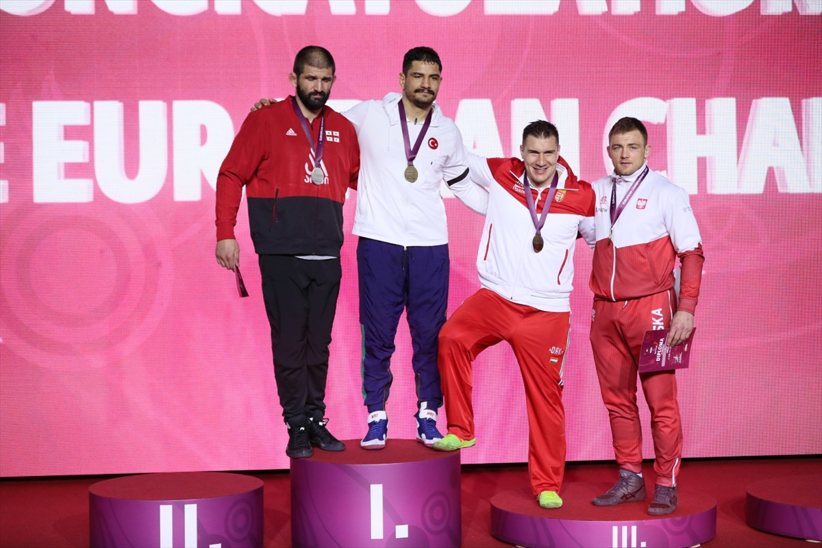 Taha Akgül 9. kez Avrupa şampiyonu oldu