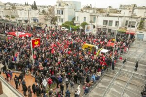 TUNUS (AA) – Tunus’taki Darbeye Karşı Vatandaşlar Girişimi, ülkenin bağımsızlığa
