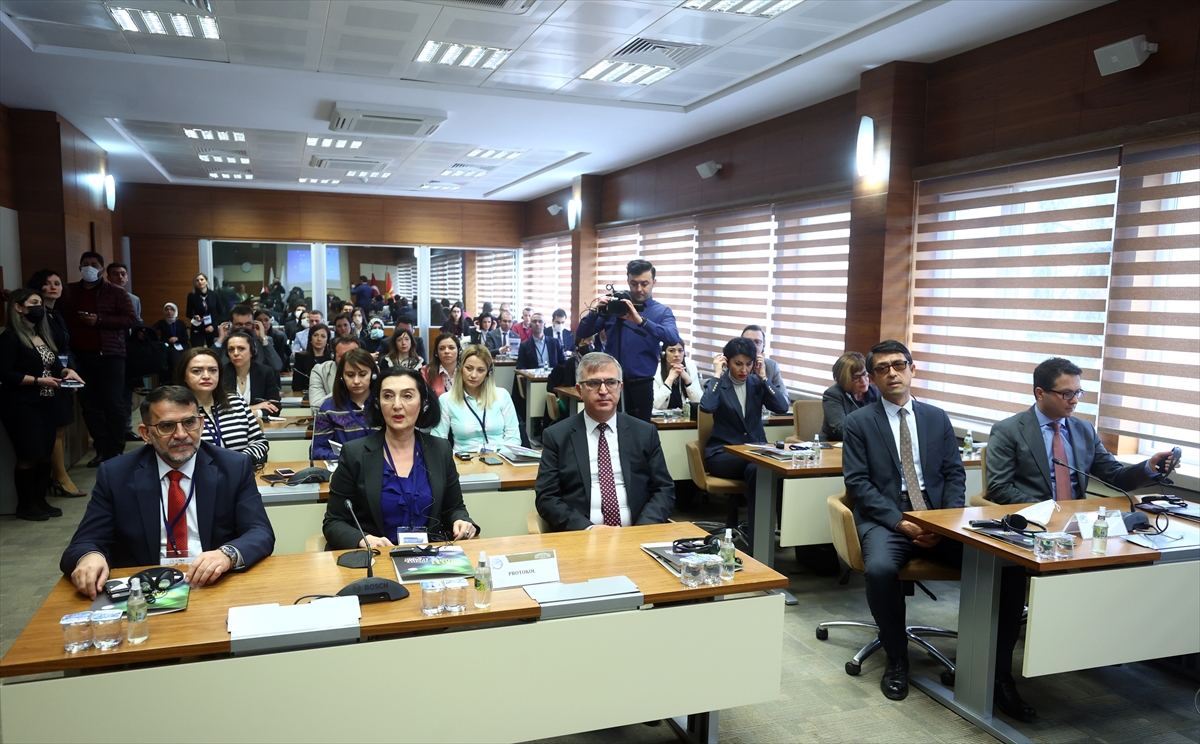 Türkiye Adalet Akademisinden Kuzey Makedonya'dan gelen hakim ve savcılara eğitim