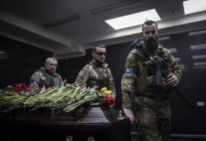 KİEV (AA) – Rusya ile yaşanan savaşta hayatını kaybeden Ukraynalı