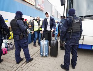 KORCZOWA (AA) – Rusya'nın Ukrayna'ya yönelik saldırıları sürerken savaştan kaçıp