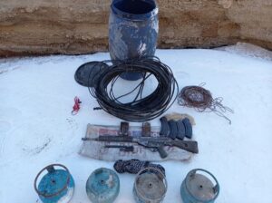 VAN (AA) – Van'ın Başkale ilçesinde terör örgütü PKK'ya yönelik