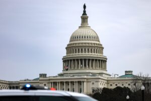 WASHINGTON (AA) – ABD'nin başkenti Washington DC'de, Kovid-19 kısıtlamalarını protesto