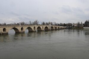 EDİRNE (AA) – Edirne'de, yaz aylarındaki kuraklık nedeniyle su seviyeleri